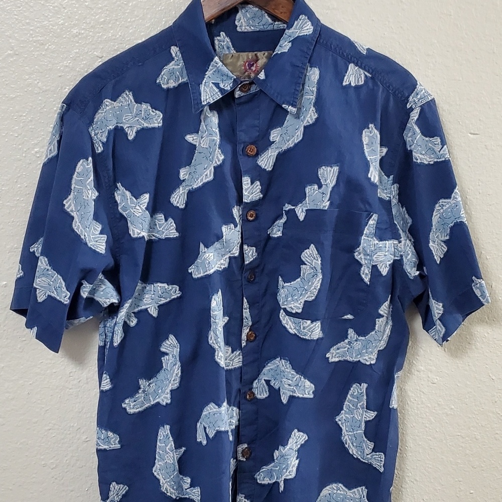 Men's THE TERRITORY AHEAD Salmon Button Up Shirt